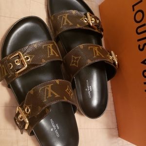 Louis Vuitton Bom dia mules